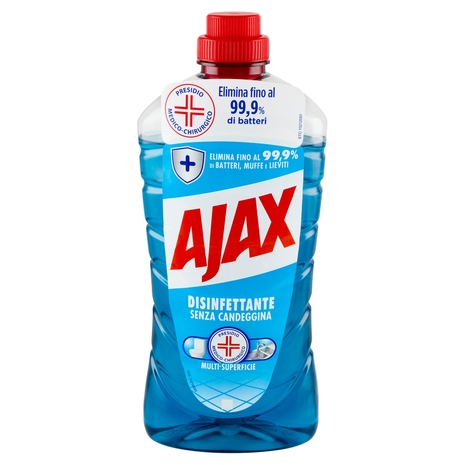 Ajax detersivo pavimenti Disinfettante multisuperficie senza candeggina 950 ml